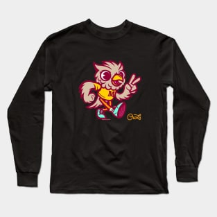 peaceful owl Long Sleeve T-Shirt